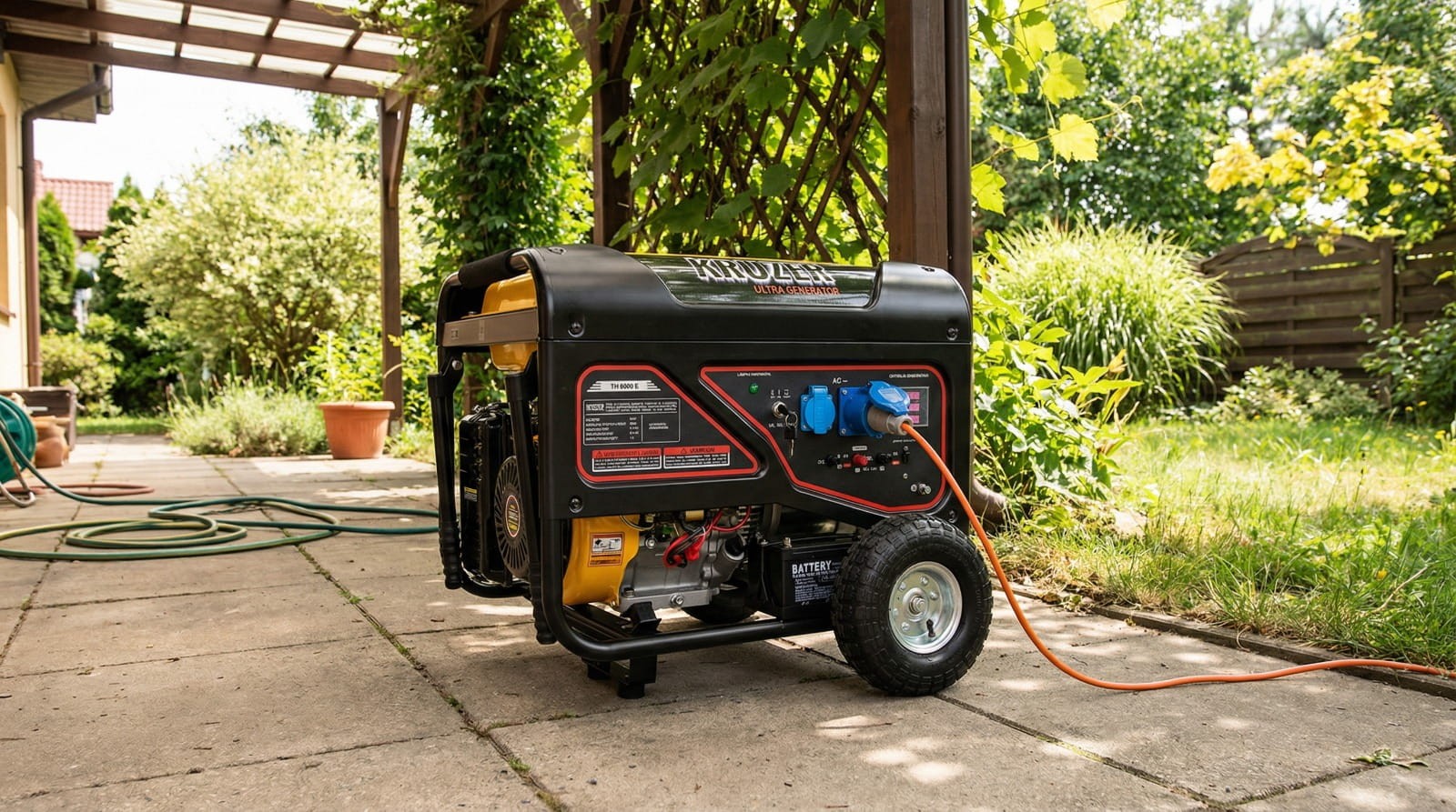 Agregat Kruzer TH9000E - detal
