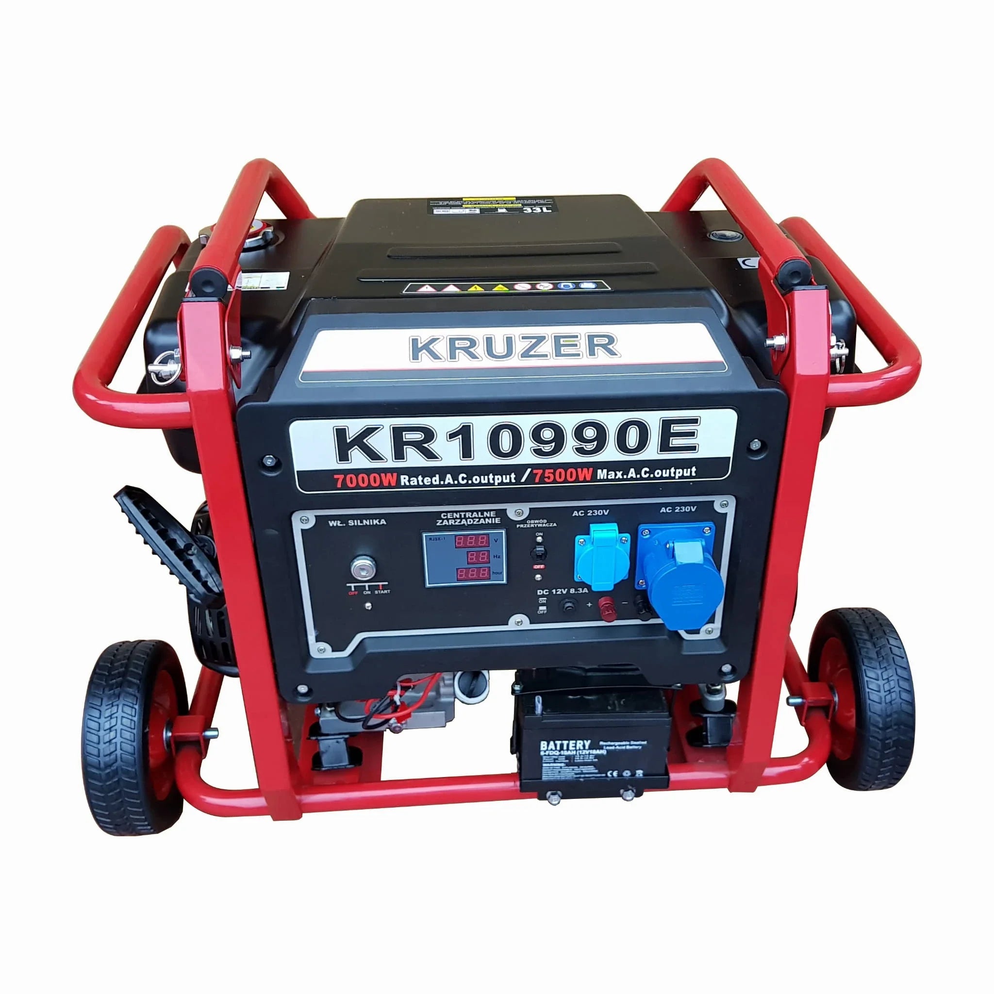 Agregat prądotwórczy KRUZER KR10990E 7 kW 230 V