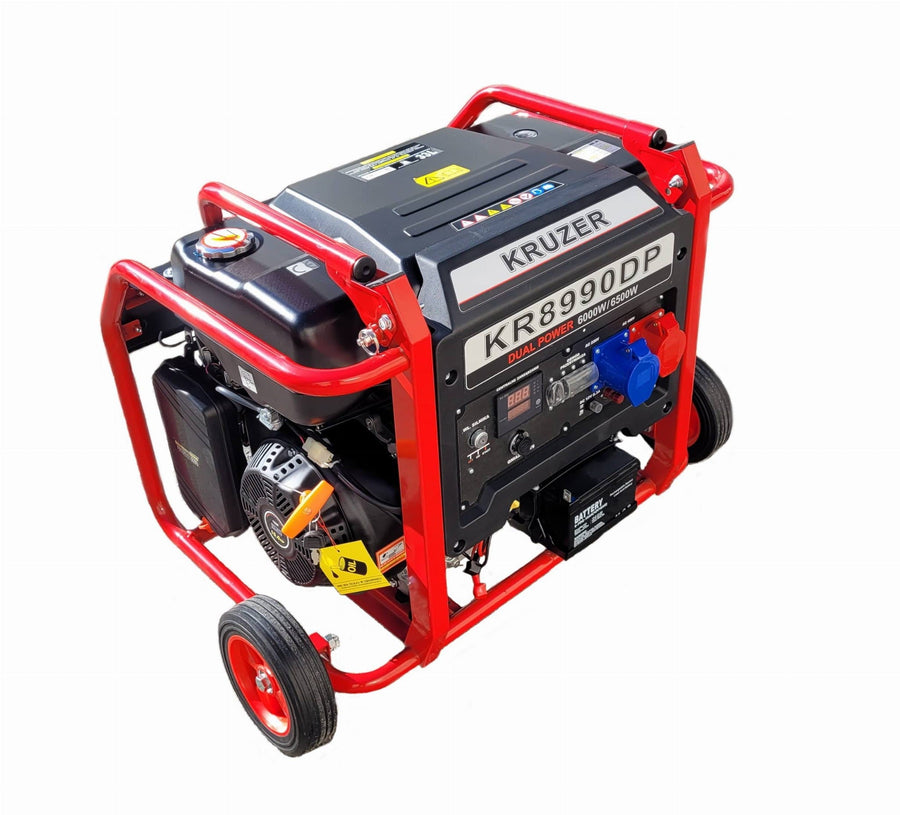Agregat Prądotwórczy Kruzer KR8990DP 6kW - wielozadaniowy 2w1